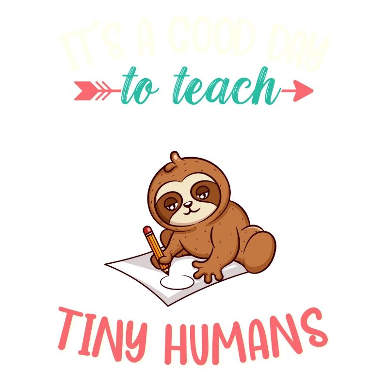 Bonne journée pour enseigner à Tiny Humans Enseignant élémentaire