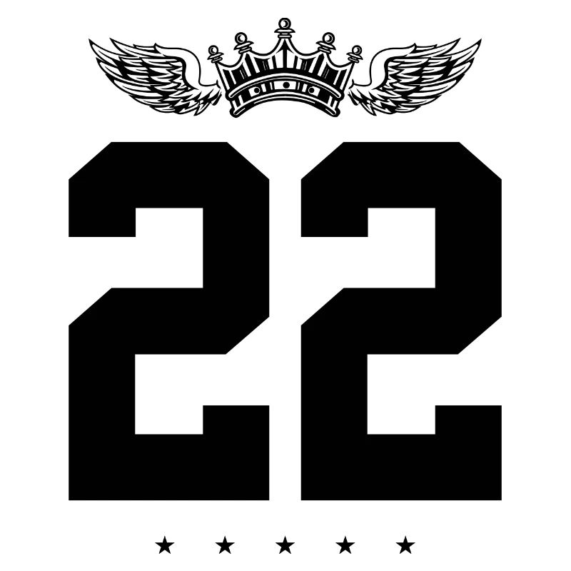 22 Couronne de numéros