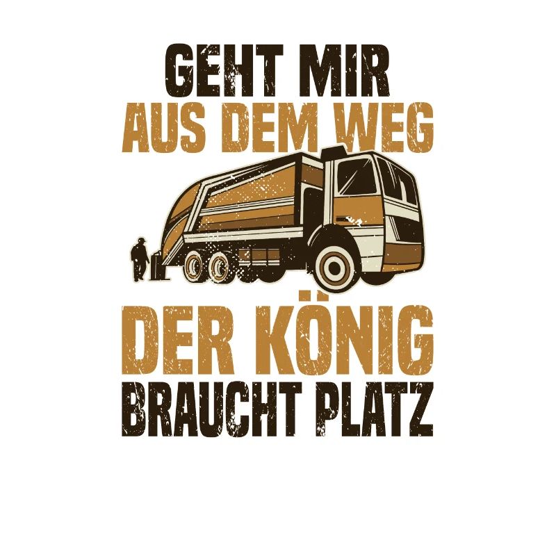 Müllmann Müllwagen