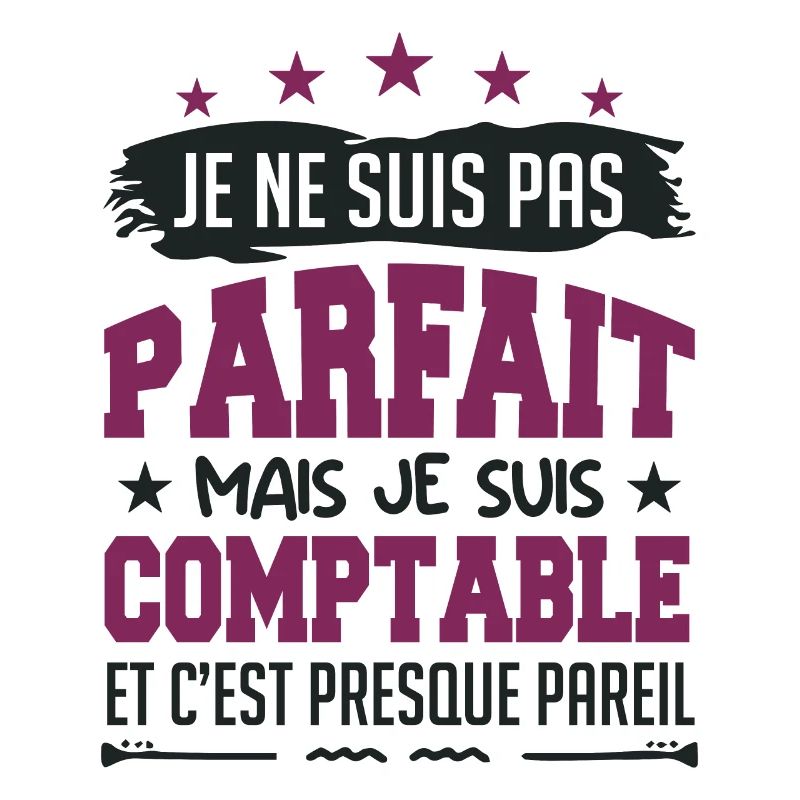 je ne suis pas parfait COMPTABLE | comptable