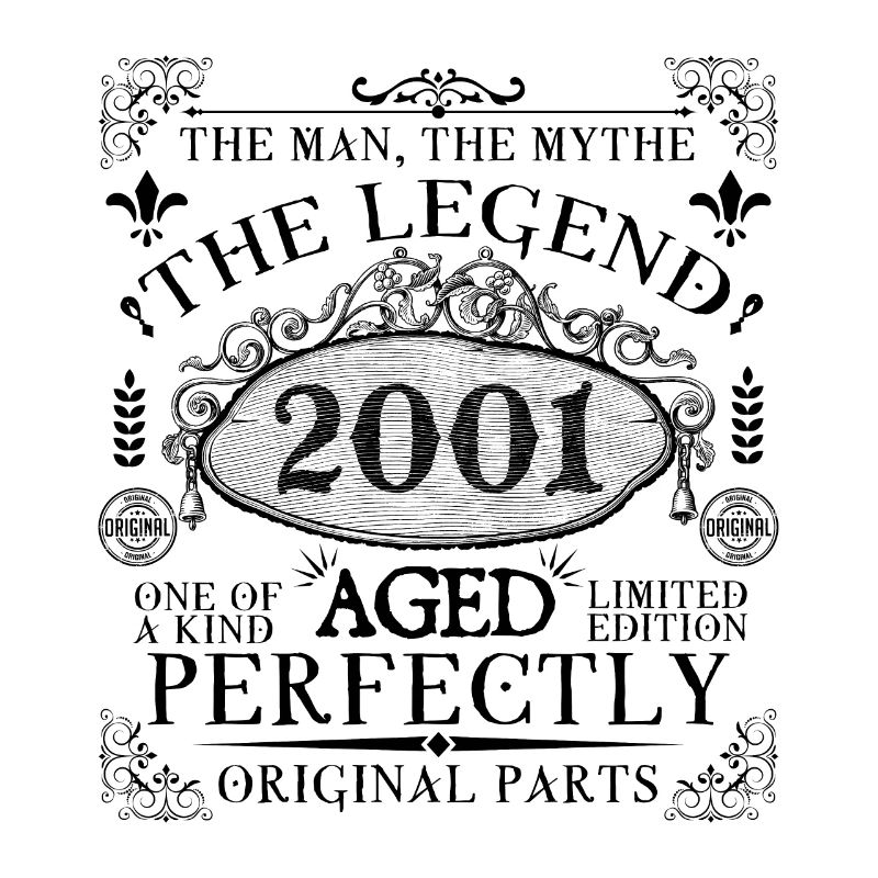 2001 | The Legend since 2001 birthday