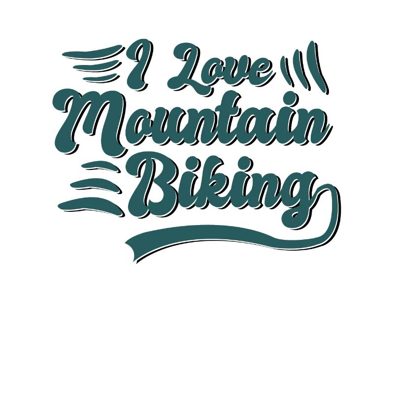 Ich liebe Mountainbiken