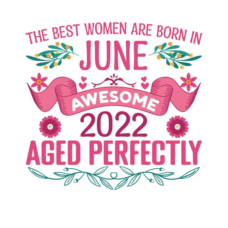 Juni 2022 Weiblicher Geburtstag Juni 2022