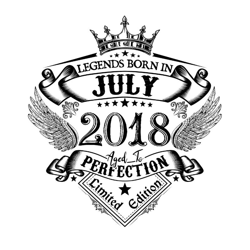2018 Juli 2018 Geburtstag Juli 2018