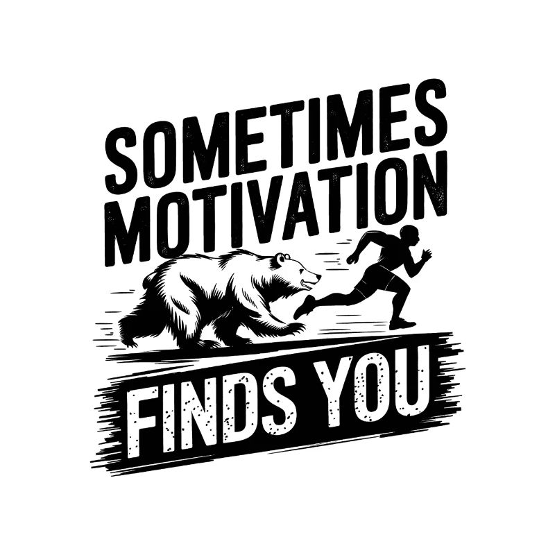 Parfois, la motivation vous trouve ! Jogging de course