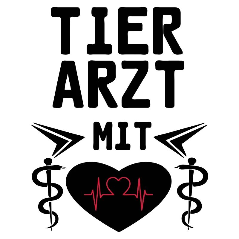 Tierarzt mit Herz Geschenk