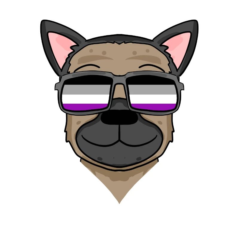 Asexual Lgbt German Shepherd Asexuality