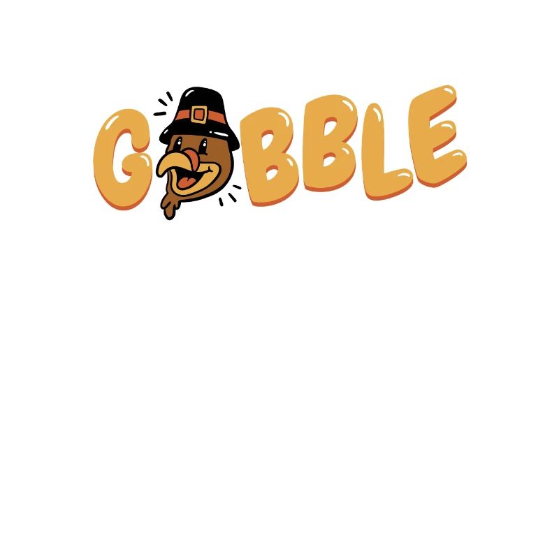 Gobble Pilgrim - Drôle de dinde de Thanksgiving