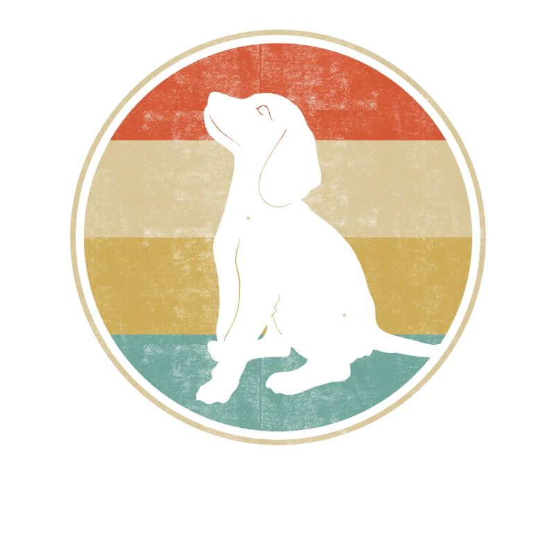 Beagle Hund Retro