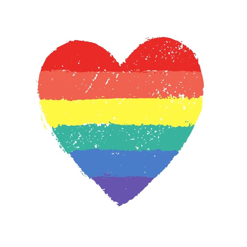 Rainbow Heart & Pride