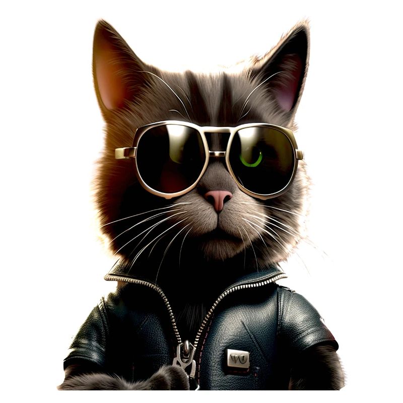 Chat Avec Lunettes de Soleil Chat Maman Chat Maman Chats
