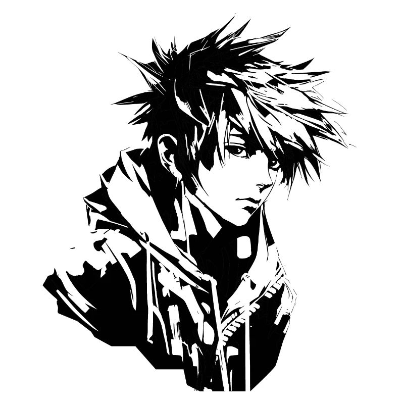 Anime Junge Design