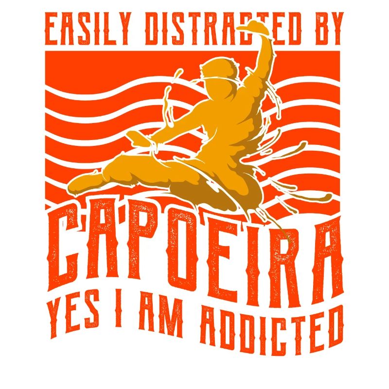 Leicht ablenkbar durch Capoeira Ja, ich bin süchtig