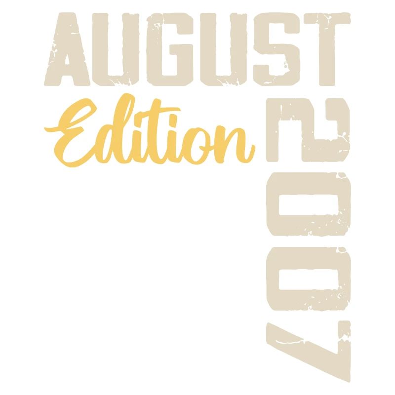 Anniversaire Août 2007 - Edition Limitée Août 2007