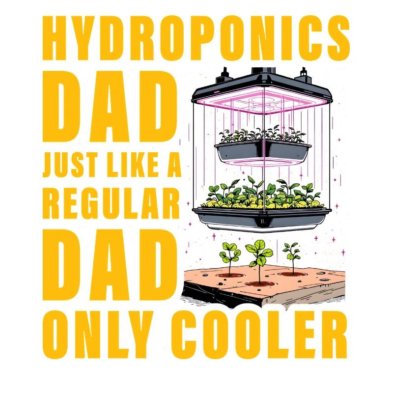 Hydroponics Dad just like a regular Dad only cool