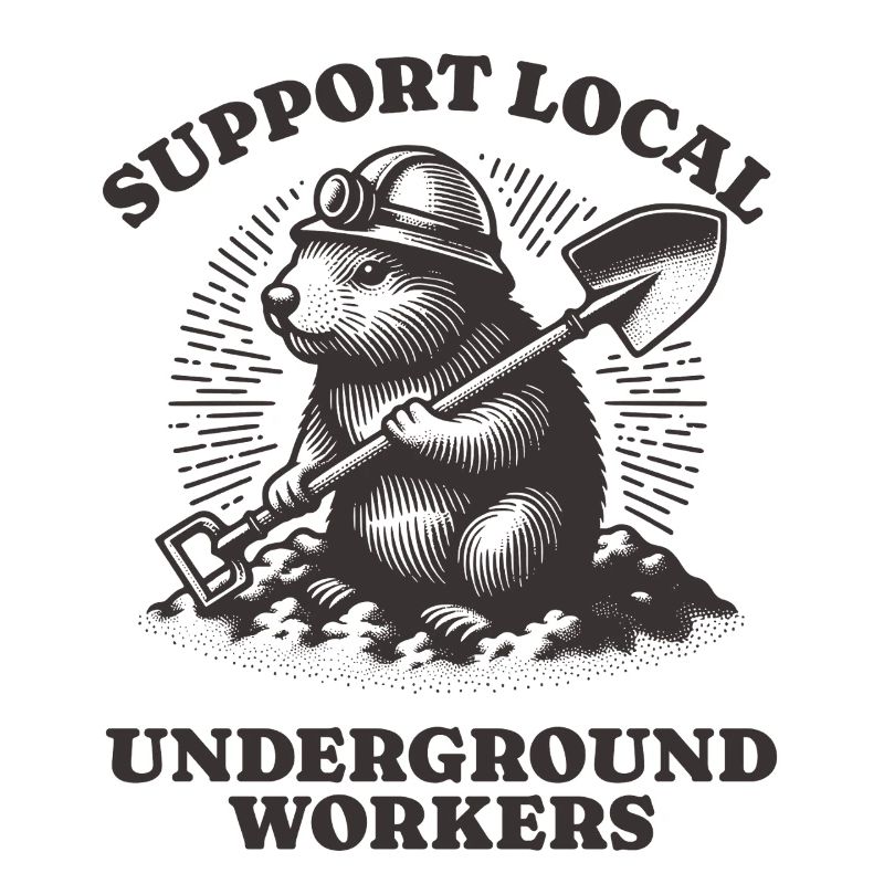 Support Local Underground Workers Lustiges Mole
