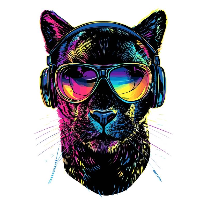 Panther Leopard Raubkatze Süße Großkatze Panter