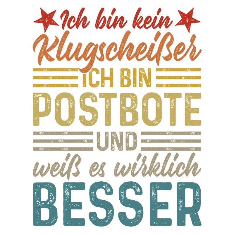 Postbote - Ich bin kein Klugscheißer