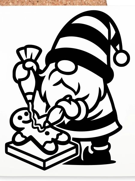 Gingerbread Baking Gnome