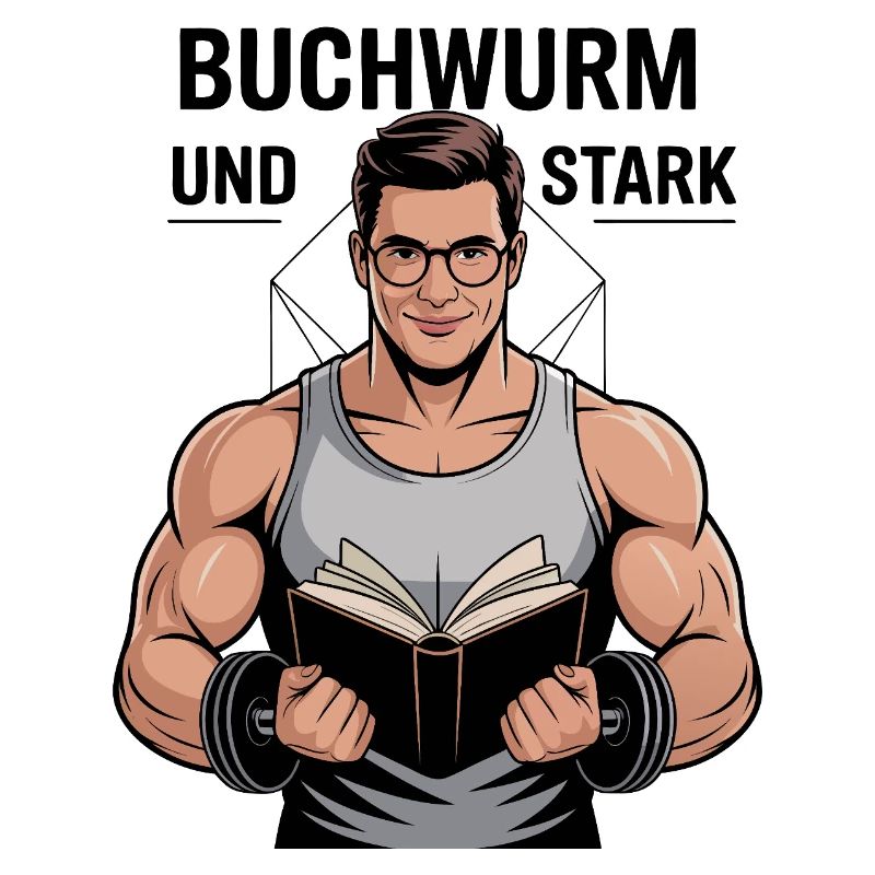 Buchwurm Stark Lesekraft