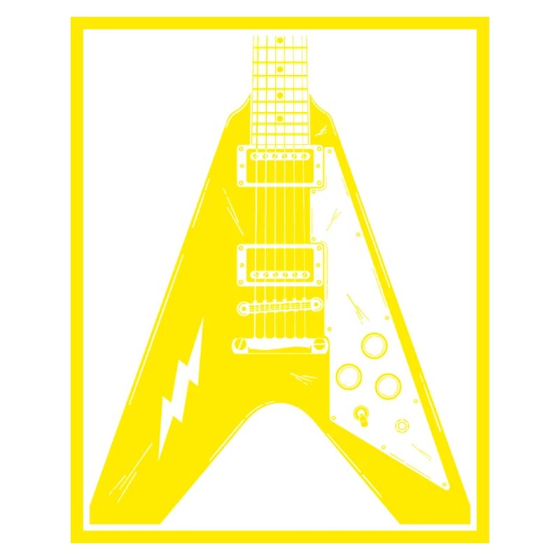 E-Gitarren-Silhouette