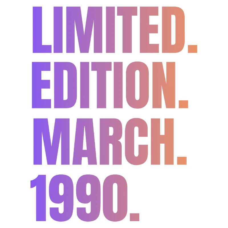 Édition Limitée Mars 1990