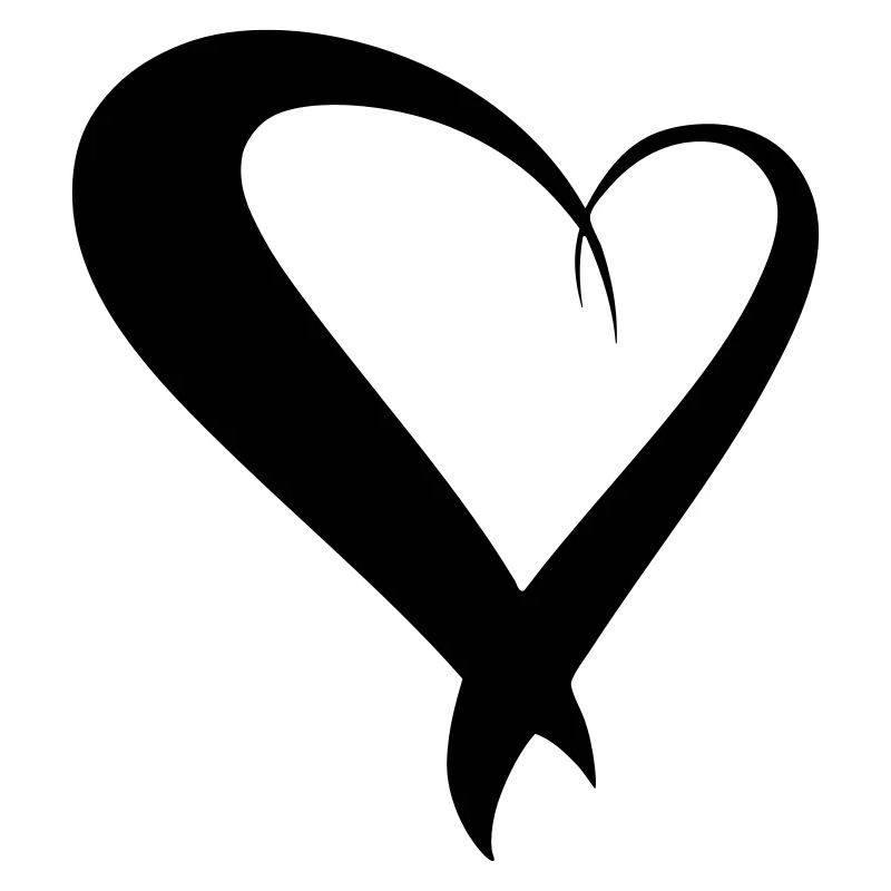 Heart Decorative Drawing, Symbol, Hand Drawn