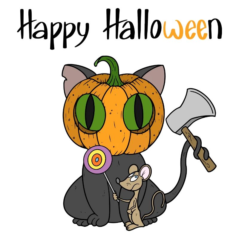 Halloween-Katze