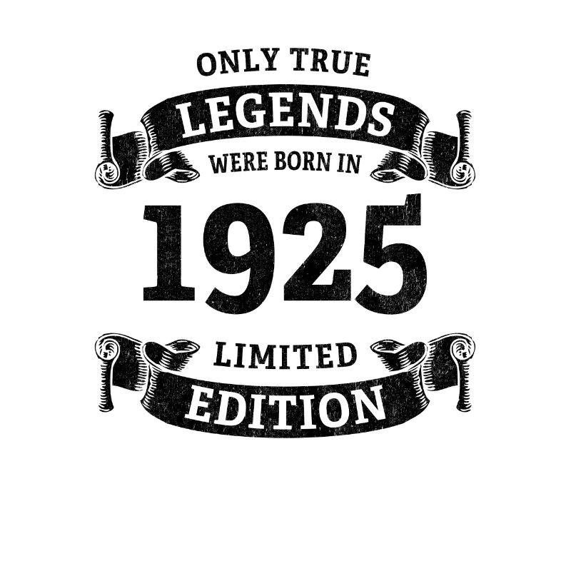 Echte Legenden wurden 1925 geboren 100. Geburtstag