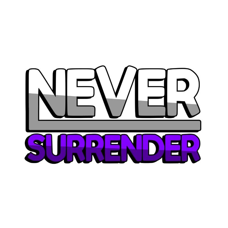 NEVER SURRENDER (Violet) - Jeux vidéo