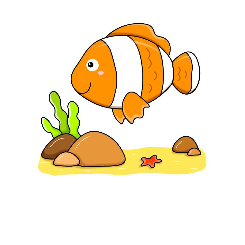 Fisch Clownfisch
