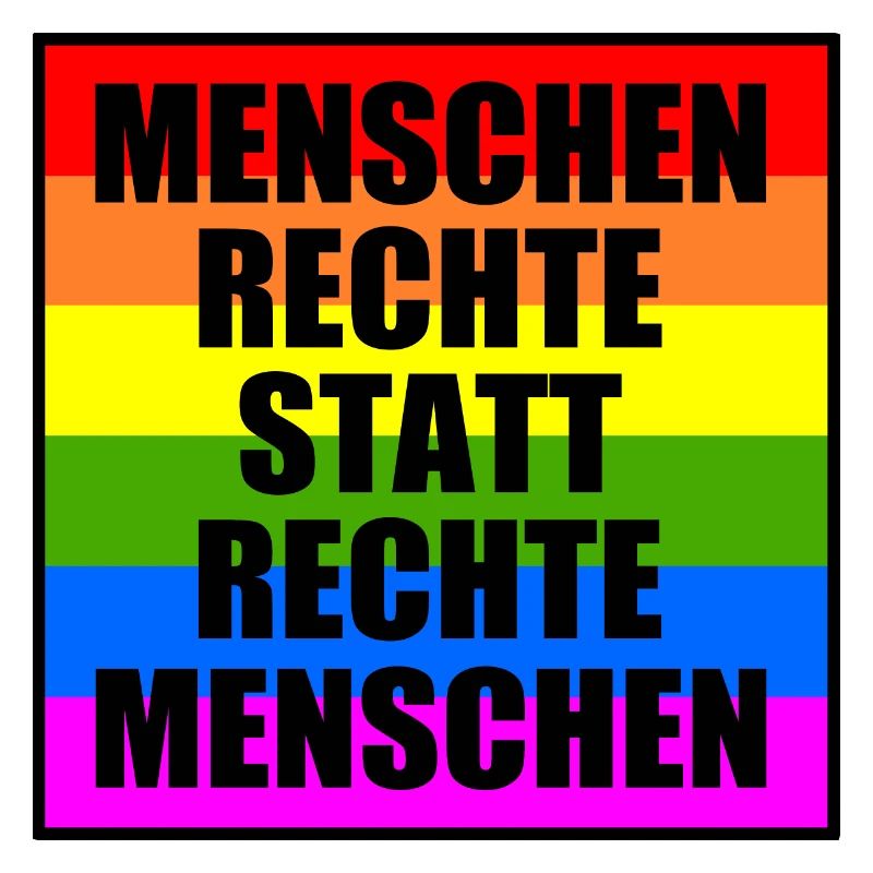 menschenrechte statt rechte menschen