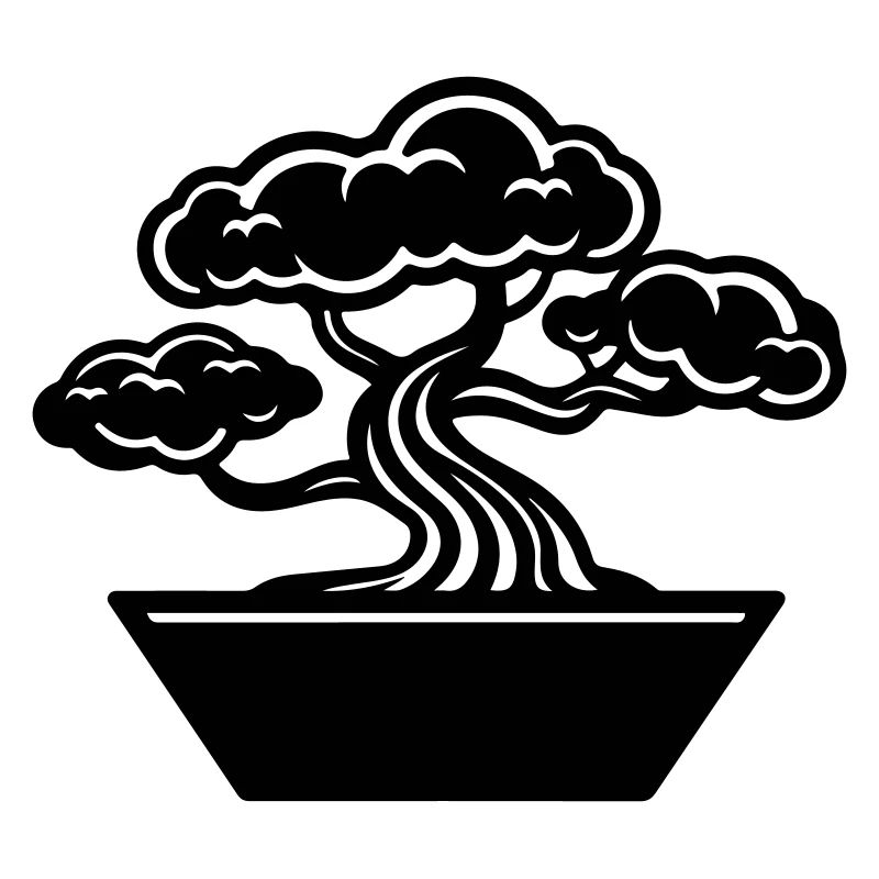 Baum Bonsai Symbol