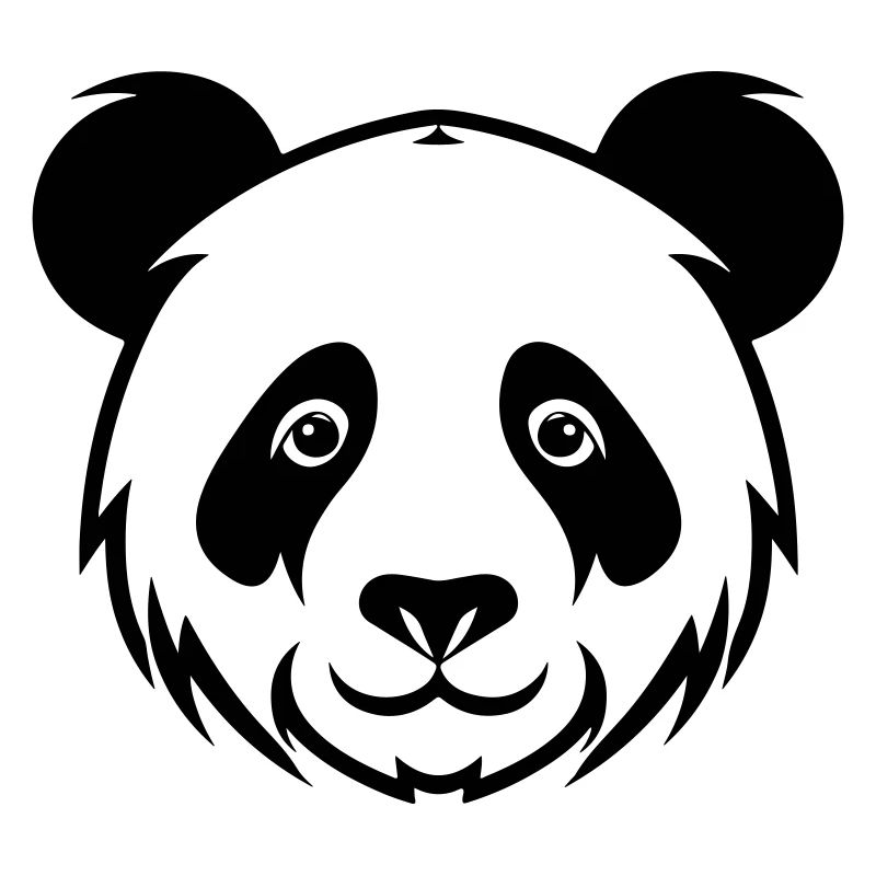Panda Kopf