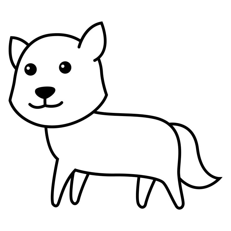 Wolf Comic Animal