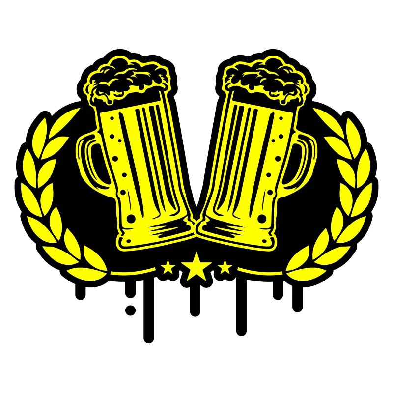 Bier Symbol kranz