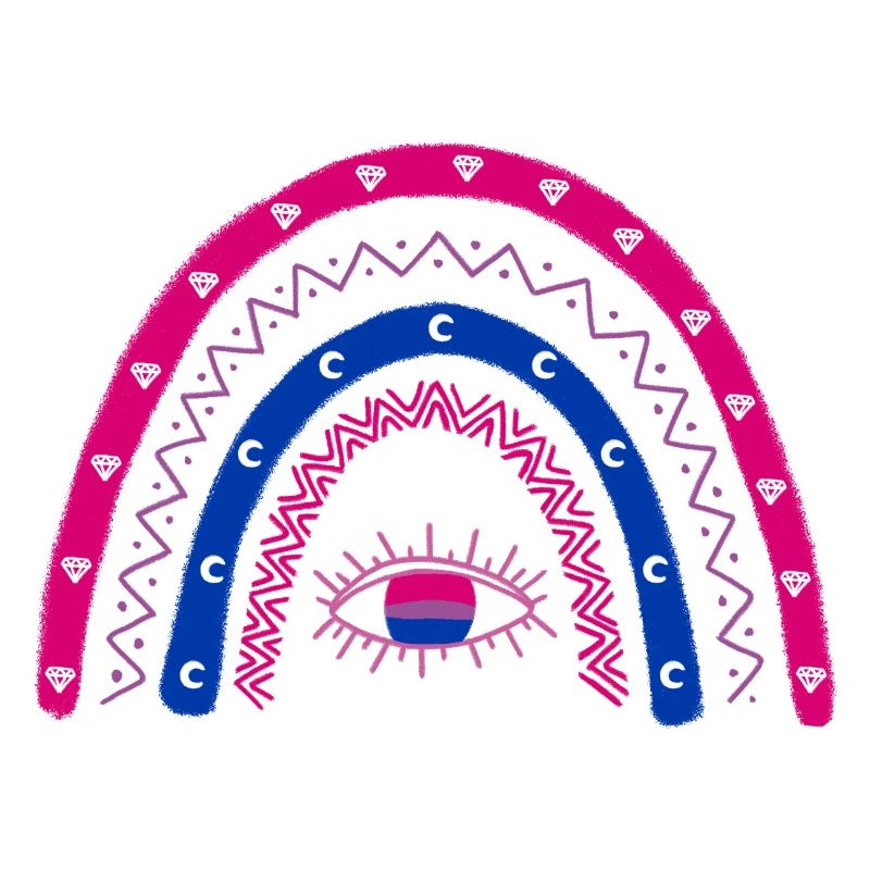 Bisexualité Drapeau Rainbow Bi Pride