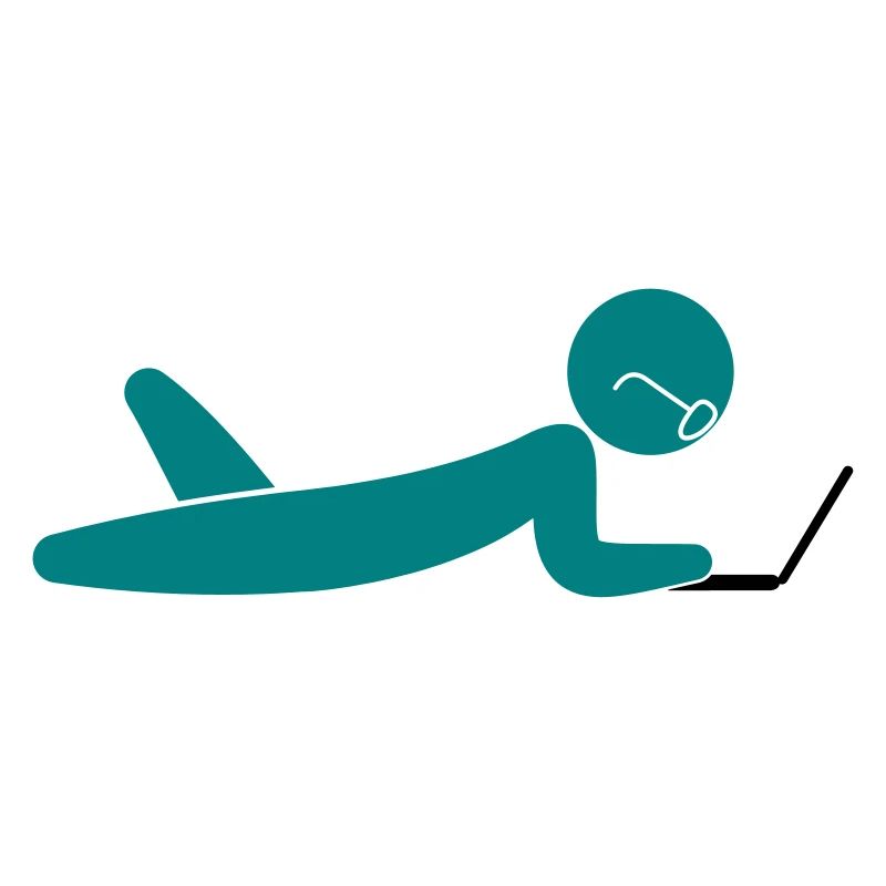 Ein Programmierer mit einem Laptop