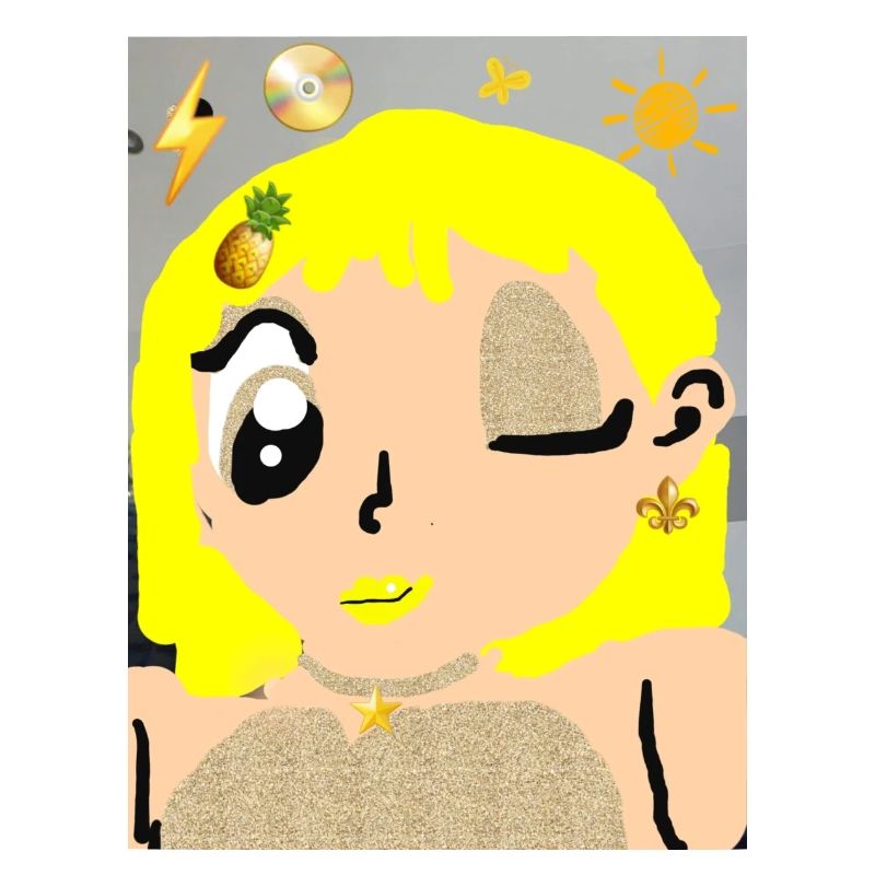 Lustiges Kunstbild, Kindermädchen