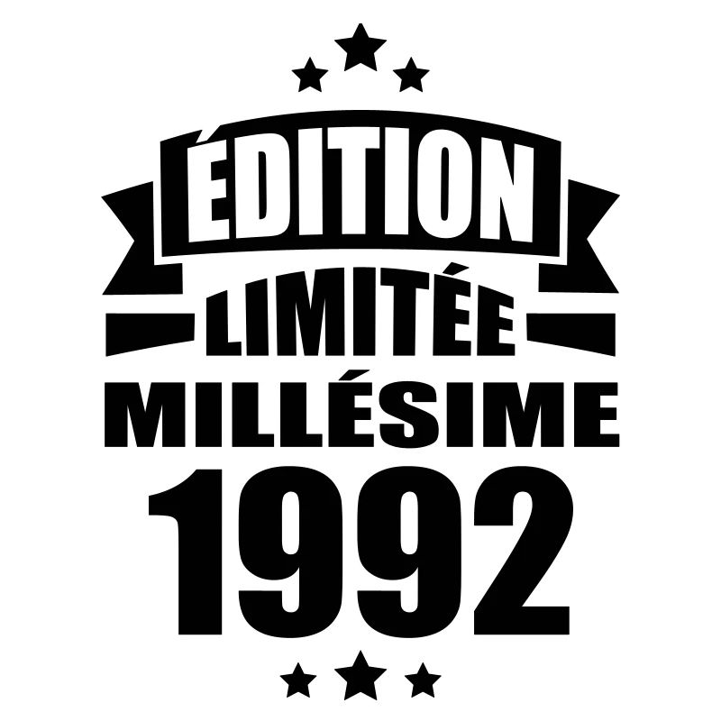 édition limitée millésime 1992
