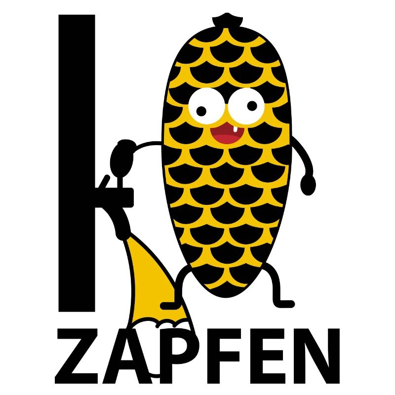 Zapfen zapft Bier