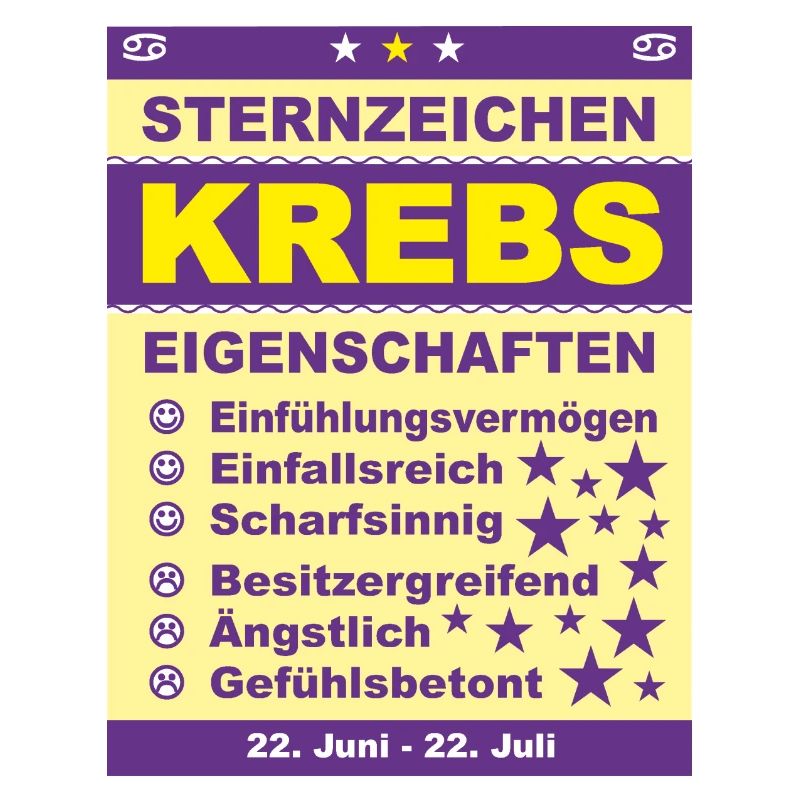 Sternzeichen Krebs