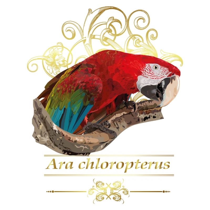 roter Ara