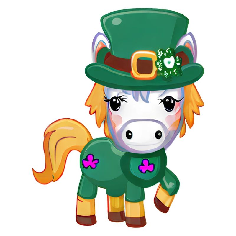 Cheval de la Saint-Patrick