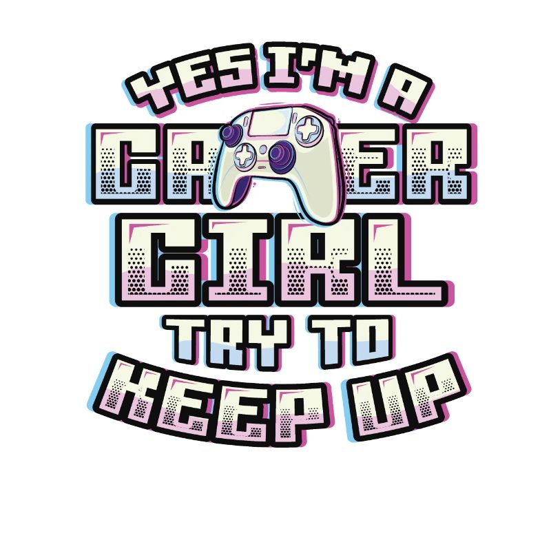 Ja, Ich Bin Ein Gamer-Mädchen.