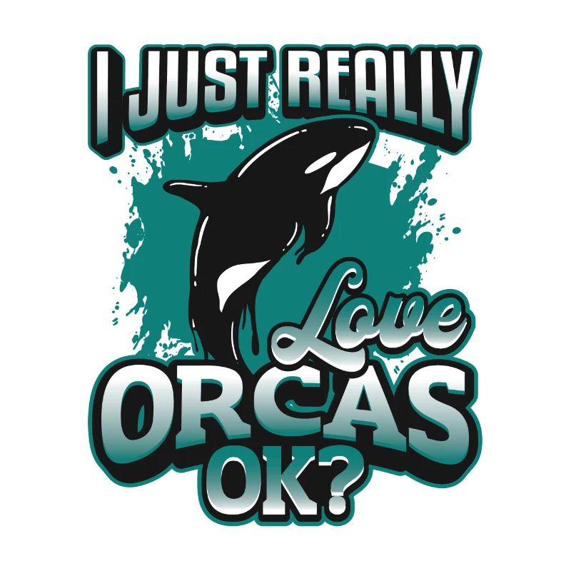 Orca Whale, I really love orcas.