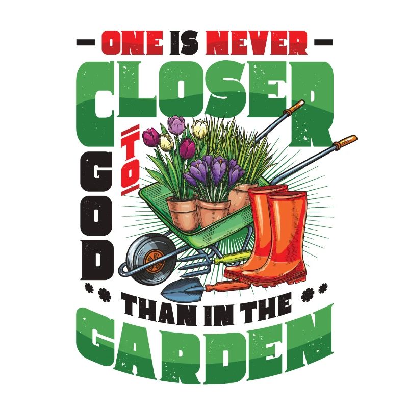 Vous n’êtes jamais plus proche de Dieu que dans le jardin