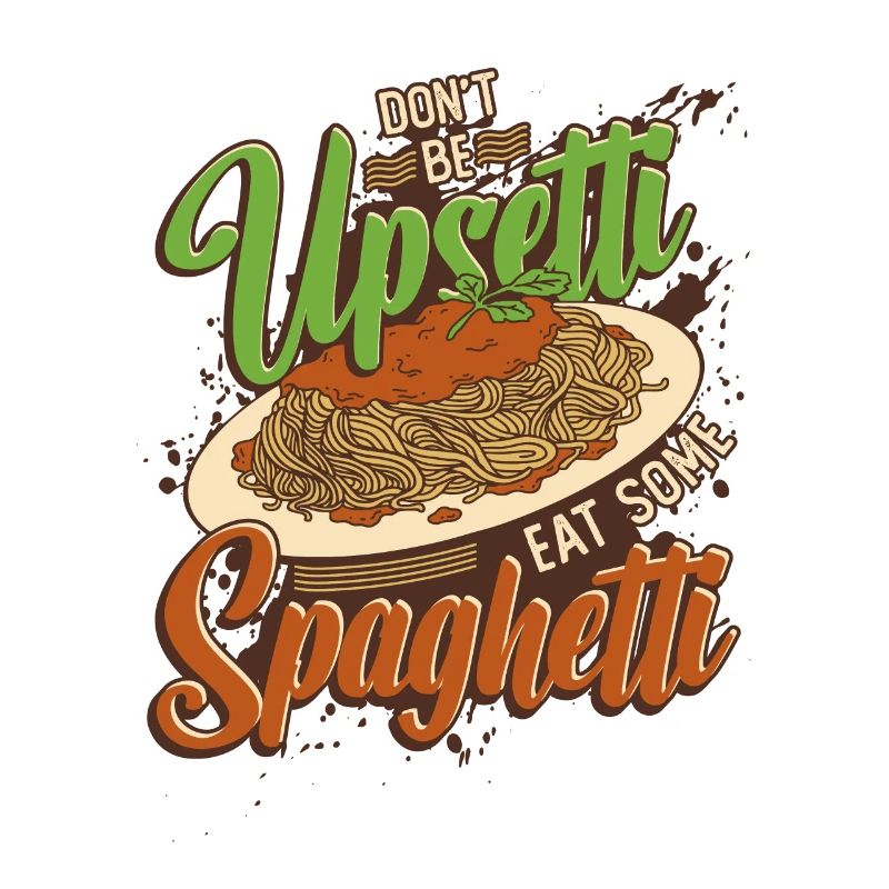 Don't be angry, eat spaghetti