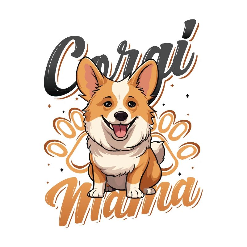 Corgi Mama - Cute Corgi Mama