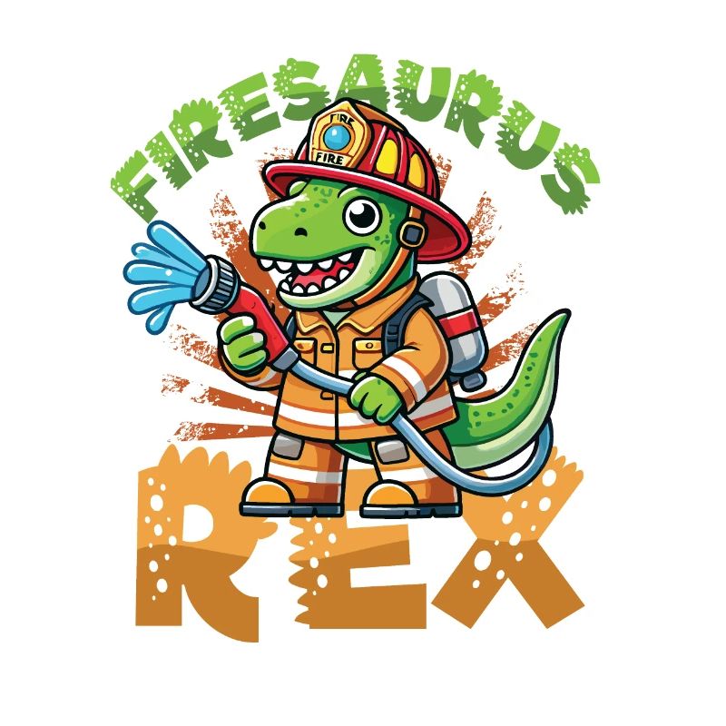 Firesaurus Rex Fire Brigade Dinosaur Adventure